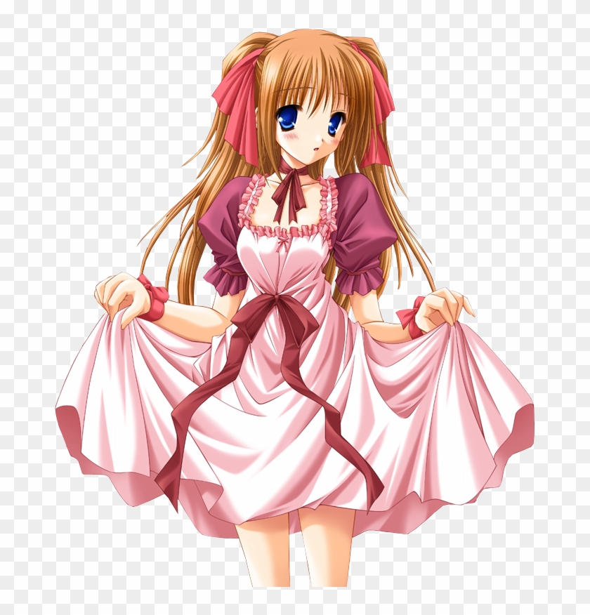 Platinum Wind Png Download Anime Girl Pink Dress Transparent Png 685x796 549842 Pngfind - roblox girl pink dress