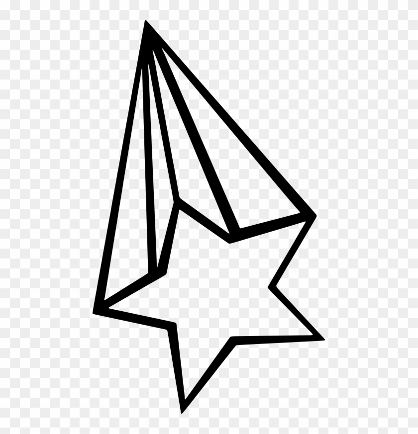 Download Medium Image - Shooting Star Simple Drawing, HD Png ...