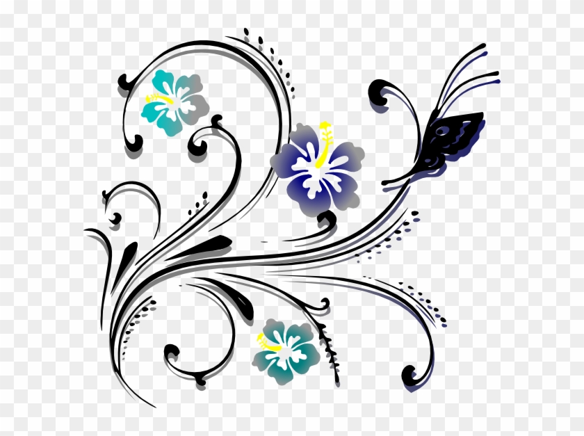 Scroll Clipart Shadi - Corner Designs For Painting, HD Png Download -  600x547(#5404423) - PngFind