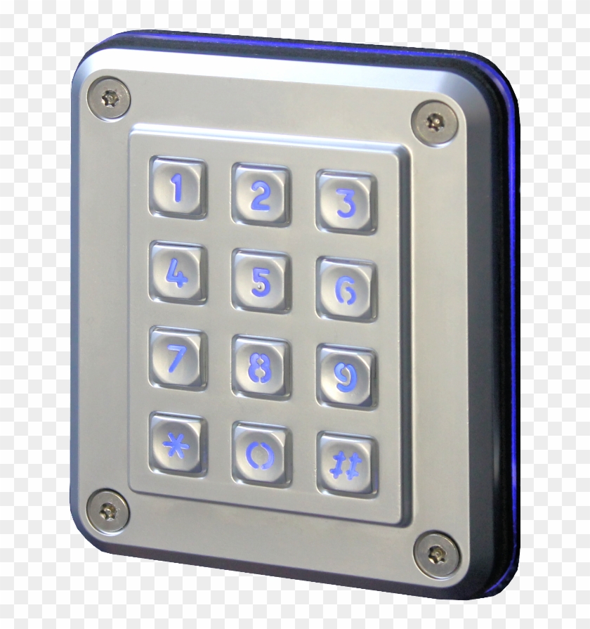 4121 Vandal Resistant Keypad Photo - Gadget, HD Png Download - 810x900 ...