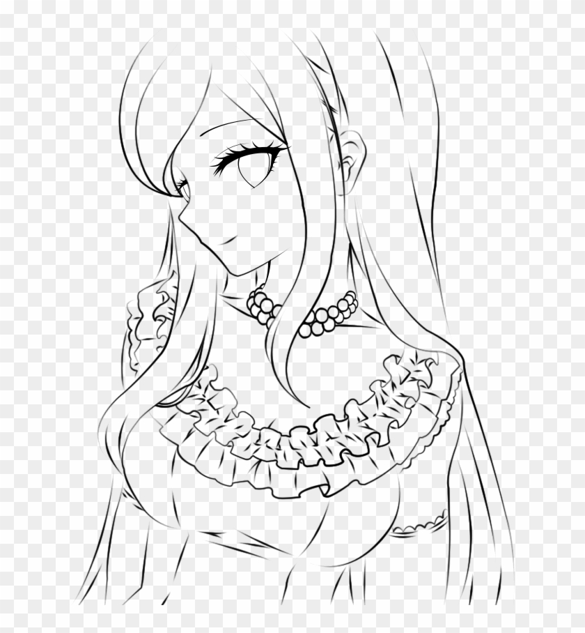 Danganronpa - Sonia Nevermind Black And White, HD Png Download ...