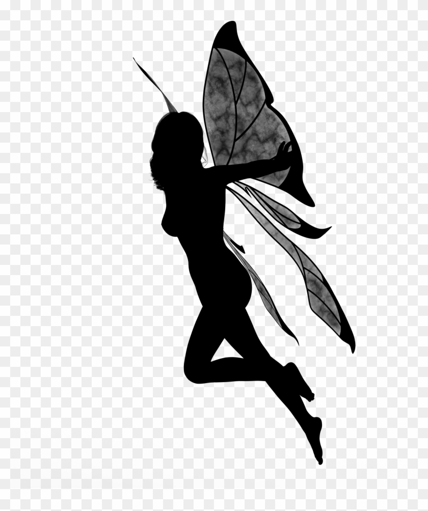 Woman Wing Black Young Woman 1611757 - Png สี ดำ, Transparent Png ...