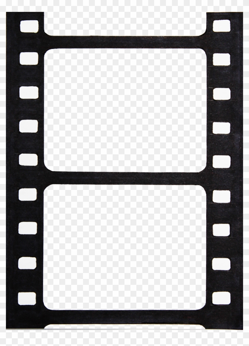 Printable Photo Booth Film Strip Template Png Download Transparent