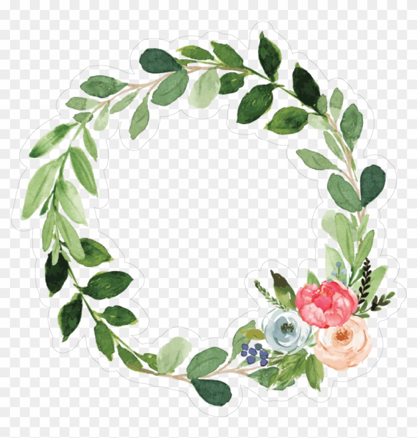 Categories - Clip Art Green Wreaths, HD Png Download - 1280x1280