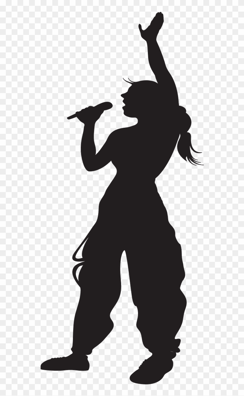 Karina Kampe Undervisning Musik Person Singing Silhouette Png Transparent Png 640x1280 5506034 Pngfind