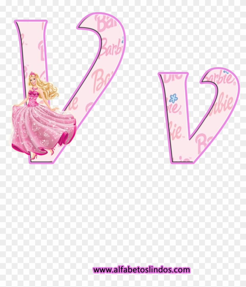 Barbie Alphabet Png - Drawing, Transparent Png - 1600x1572(#5515605 