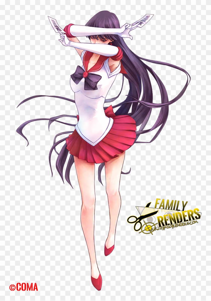 sailor mars transparent