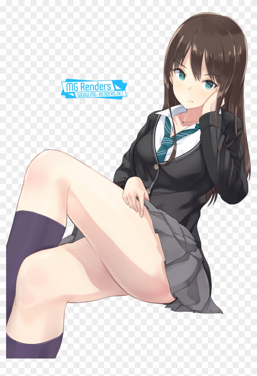 Cross Legged Sitting Anime