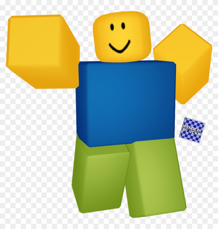 Pixilart - Roblox Noob by Anonymous