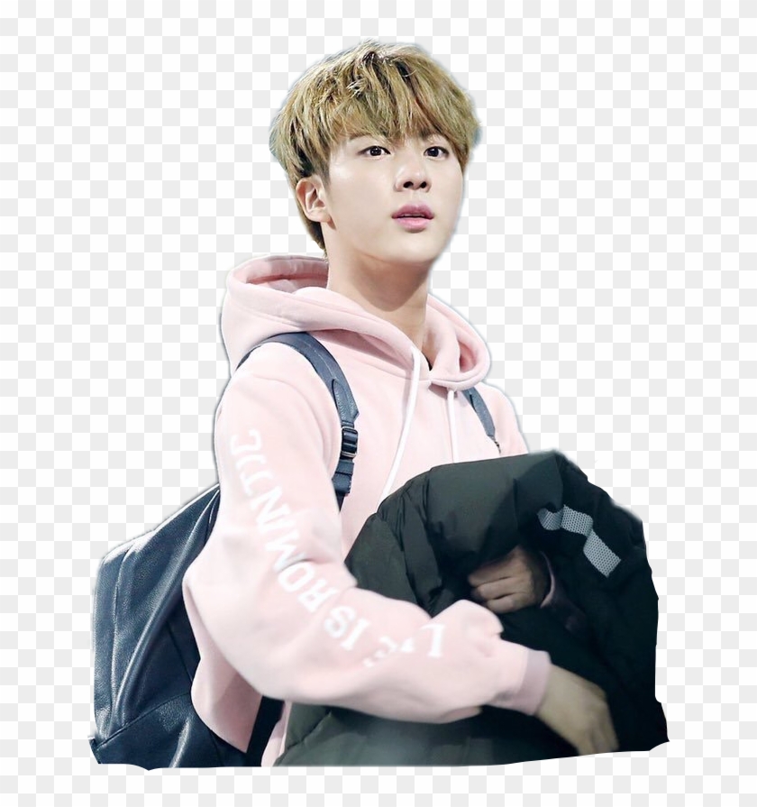 Bts Seokjin Jin Kimseokjin Pink Pastelpink Soft Bts ジン 私服 Hd Png Download 648x815 5558556 Pngfind