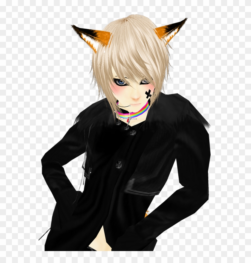 Known As Deathbygiggles On Imvu, Giggles Is The Owner - Cartoon, HD Png ...