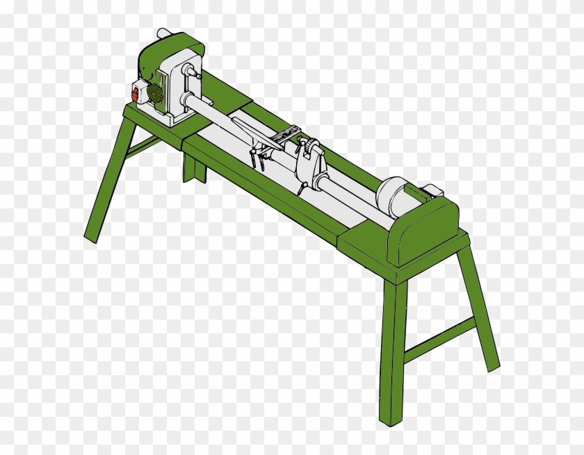 Lathe Clip Art