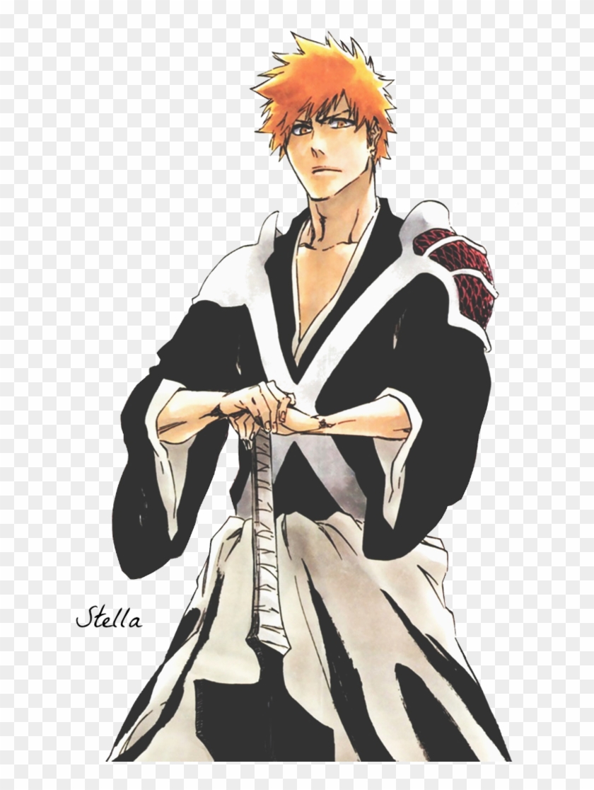 Ichigo Kurosaki - Ichigo Kurosaki Tite Kubo, HD Png Download - 770x1038 ...