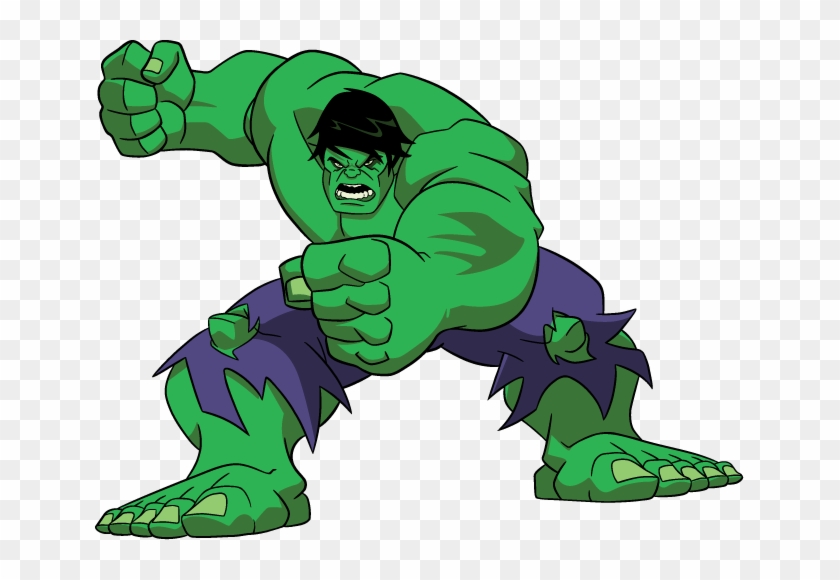 Avengers Earth's Mightiest Heroes Hulk, HD Png Download - 649x500 ...