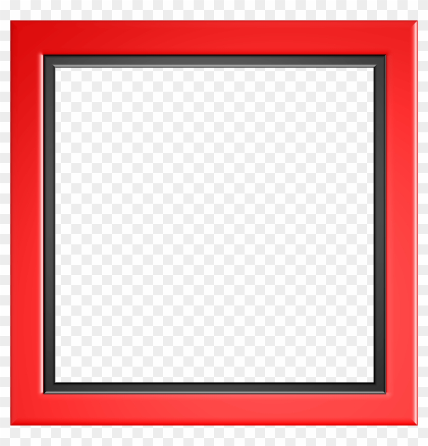 Red Border Frame Png Photo - Picture Frame, Transparent Png - 723x720 ...