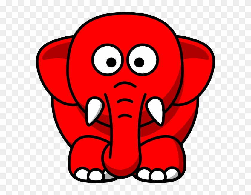 Download Red Elephant Svg Clip Arts 600 X 573 Px Hd Png Download 600x573 568819 Pngfind