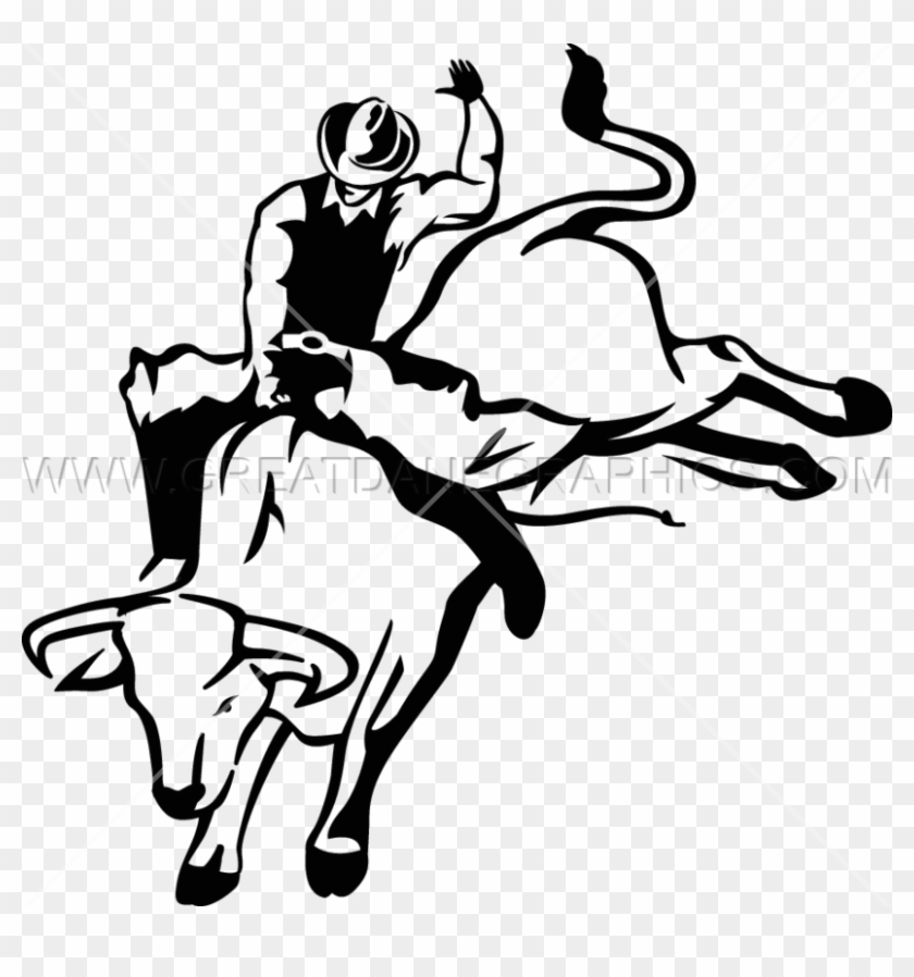 Image Result For Rodeo Drawings Easy Bull Riding - Bull Rider Clip Art
