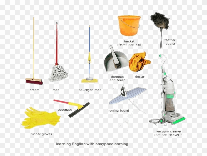 house cleaning materials