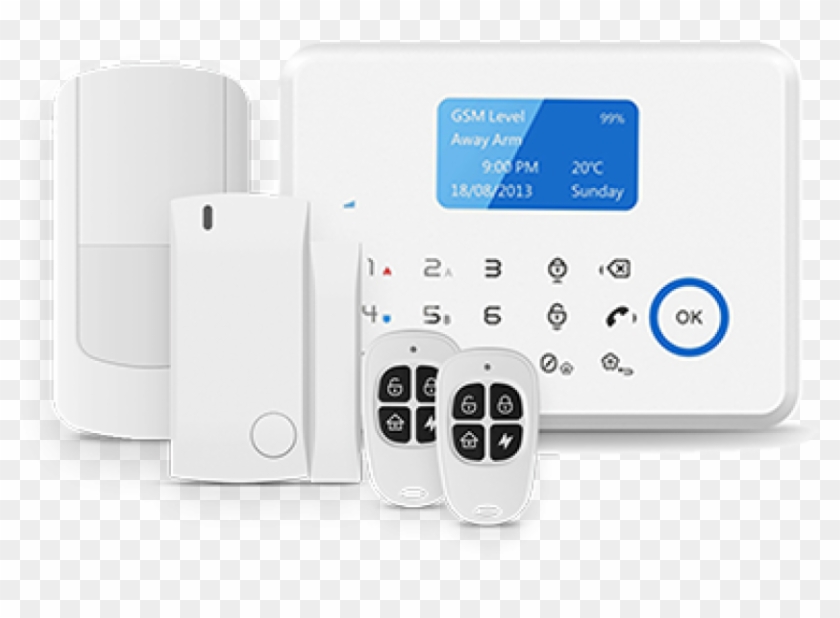 Wireless Diy Self Contained Self Monitoring Burglar - Security Alarm ...