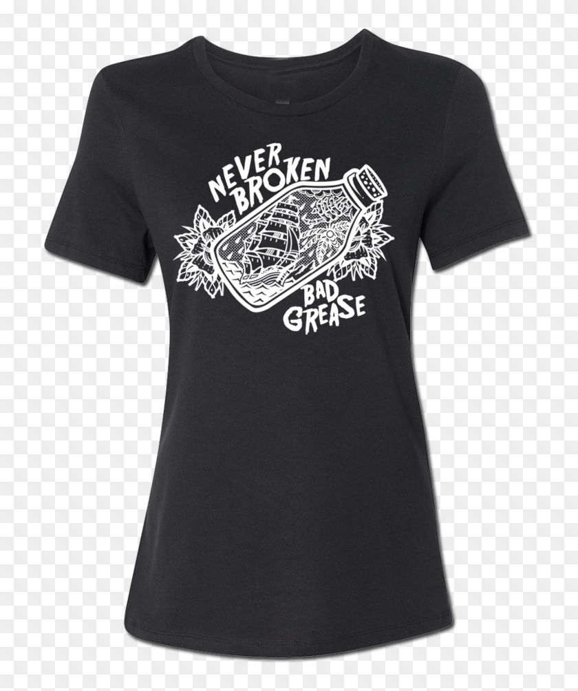 Never Broken Bottle Ladies T Shirt - Band T Shirts Metallica, HD Png ...