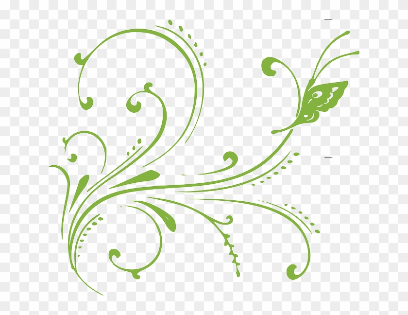 Download Vine Vector Png - Swirl Design Swirl Green Green Ornament ...