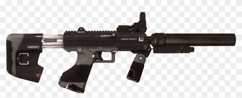 M7s Smg - Halo Smg, HD Png Download - 1200x449(#570998) - PngFind