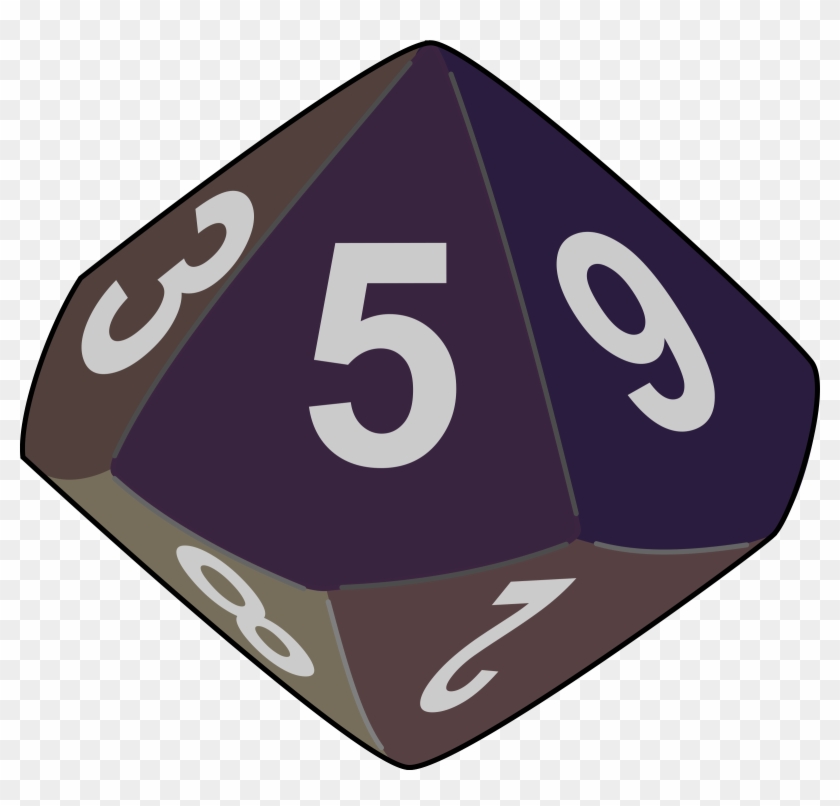 Clipart 10 Sided Dice Png Transparent Png 2400x2191 572322 Pngfind