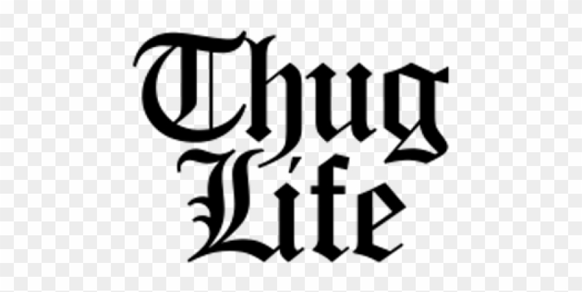 Thug Life Clipart Transparent - Thug Life Title Png, Png Download ...