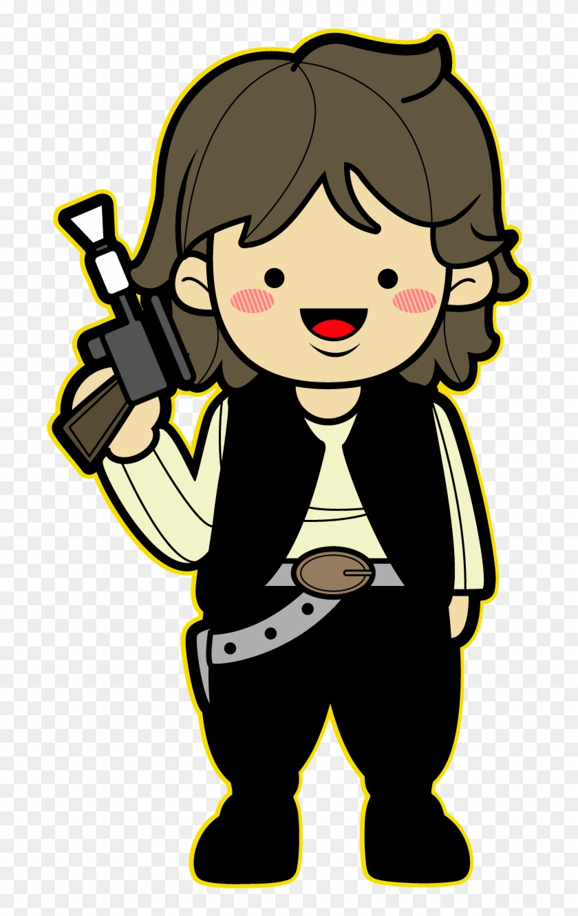 Personagens Star Wars Png - Star Wars Cartoon Family, Transparent Png
