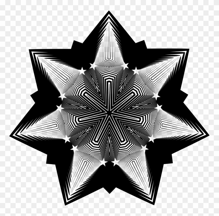 Star Light Computer Icons Symmetry Geometry - 5d Star, HD Png Download ...