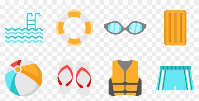 Pool Clip Art Supplies Transprent Png - Swimming Stuff Clip Art ...