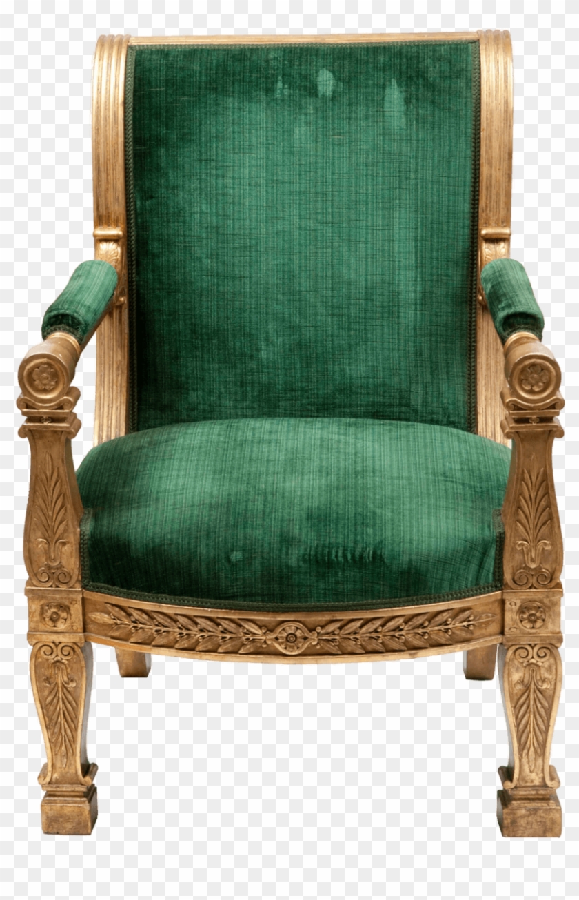 Armchair Green Vintage - King Of Chair Png, Transparent Png -  900x1277(#5713515) - PngFind