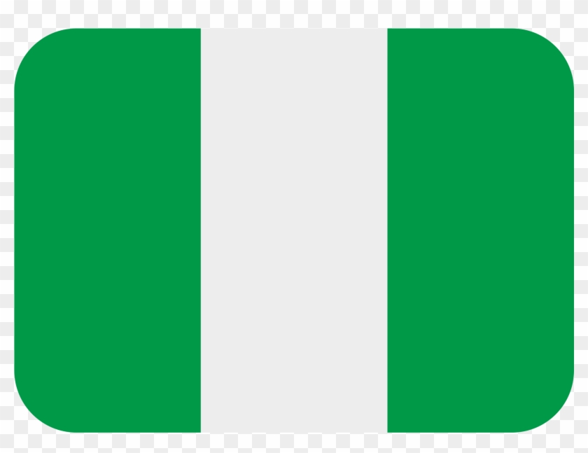 Flag Of Nigeria - Bandera Nigeria Emoji Png, Transparent Png ...