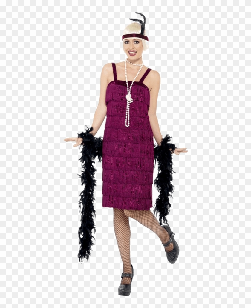 1920 flappers dress clipart