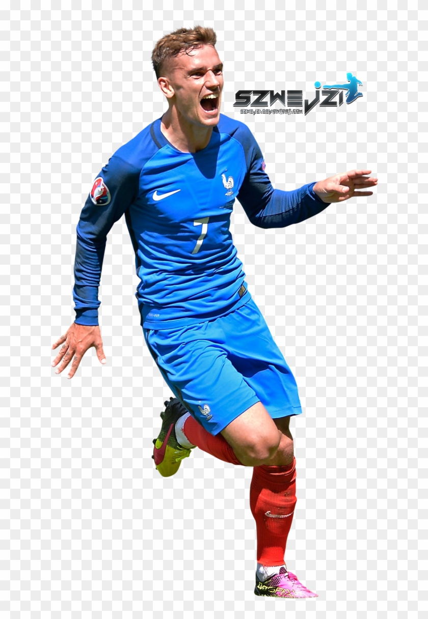 Griezmann Png - Antoine Griezmann France Png, Transparent ...