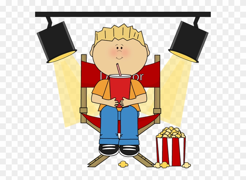 movie spotlights clipart