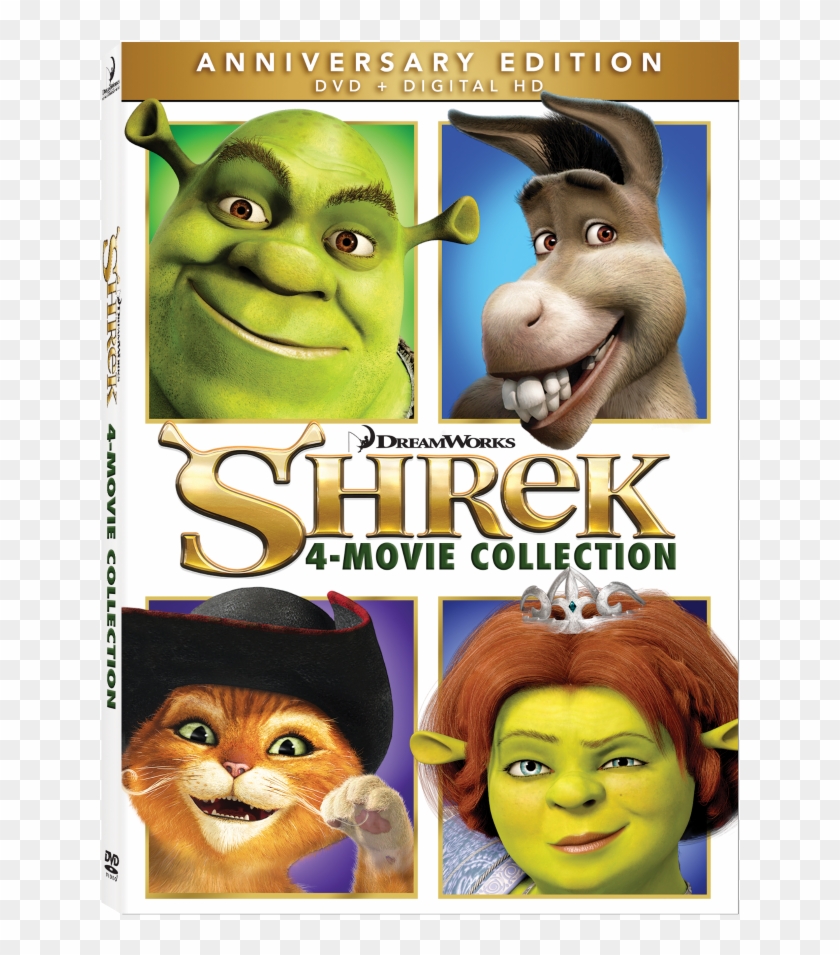 Shrek Anniversary Movie Collection - Shrek Anniversary Edition, HD Png ...