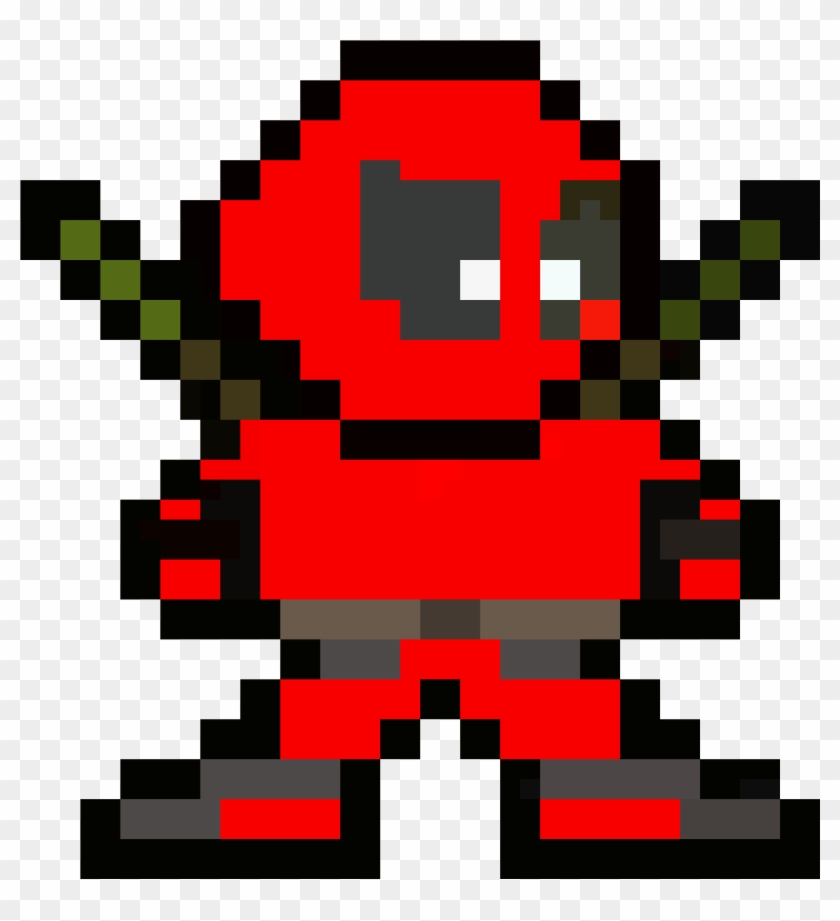 Deadpool - Spiderman Civil War Pixel, HD Png Download - 2900x2750(#584904)  - PngFind