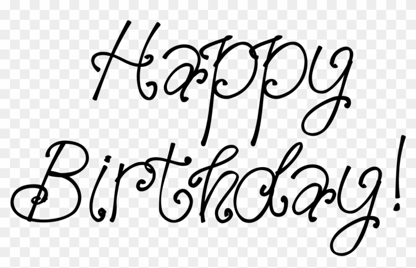 Download Your Free Png Svg Of Happy Birthday Here Calligraphy Transparent Png 1500x1500 586035 Pngfind