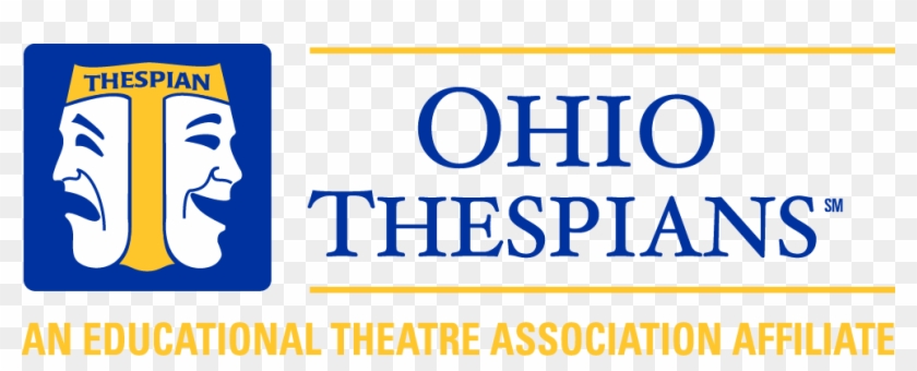 Ohio Thespians - Ohio Thespians Logo, HD Png Download - 987x353