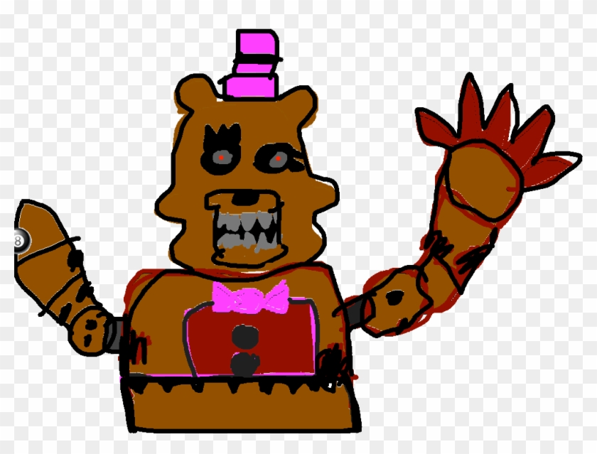 Five Nights at Freddy's Nightmare graph Desenho, urso fred c4d, png