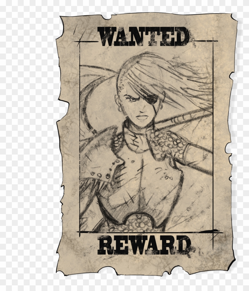 Wantedposter Medieval Barbarian - Medieval Wanted Poster, HD Png ...