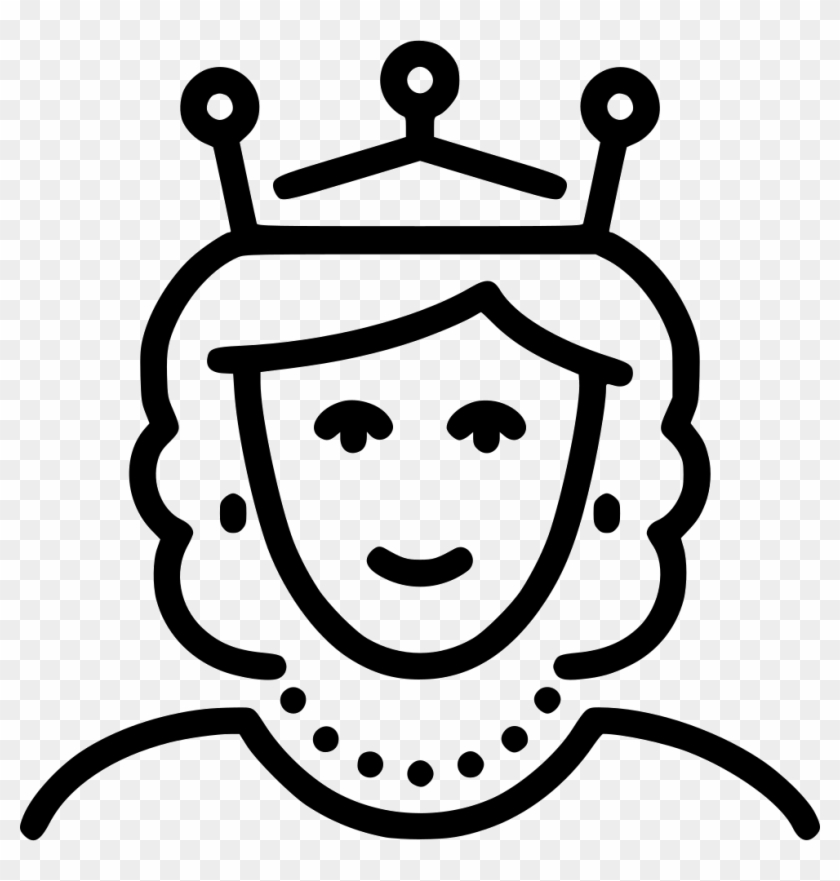 Png File - Queen Black And White Png, Transparent Png - 980x982