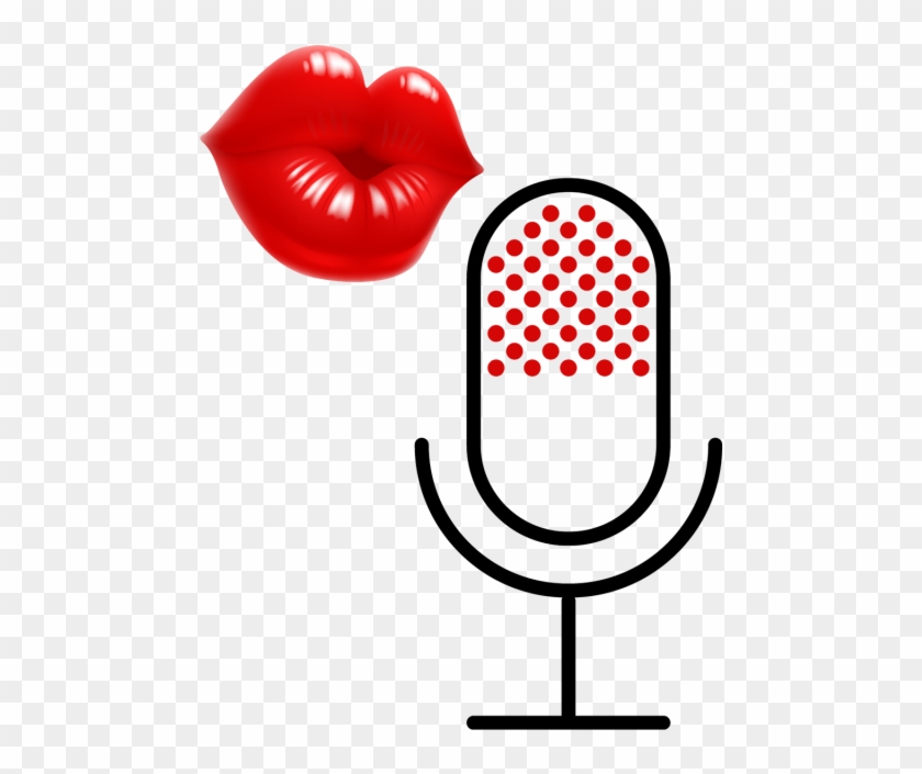 Lip Lips Singing - Lips And Mic Logo, HD Png Download - 640x640(#5857871) -  PngFind