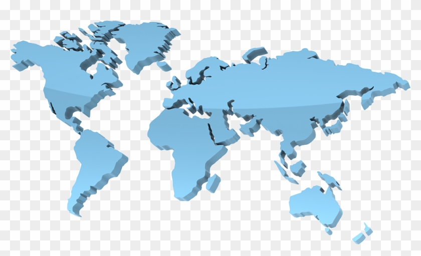 3d world map png