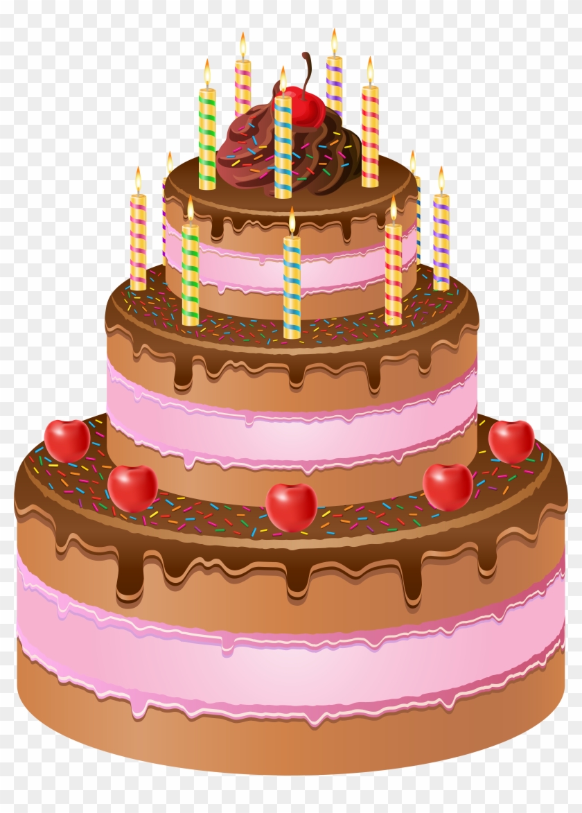 Birthday Chocolate Cake Png Vector Clipart Free Download – Free Vectors,  Illustrations & PSD Downloads | Image Sarovar