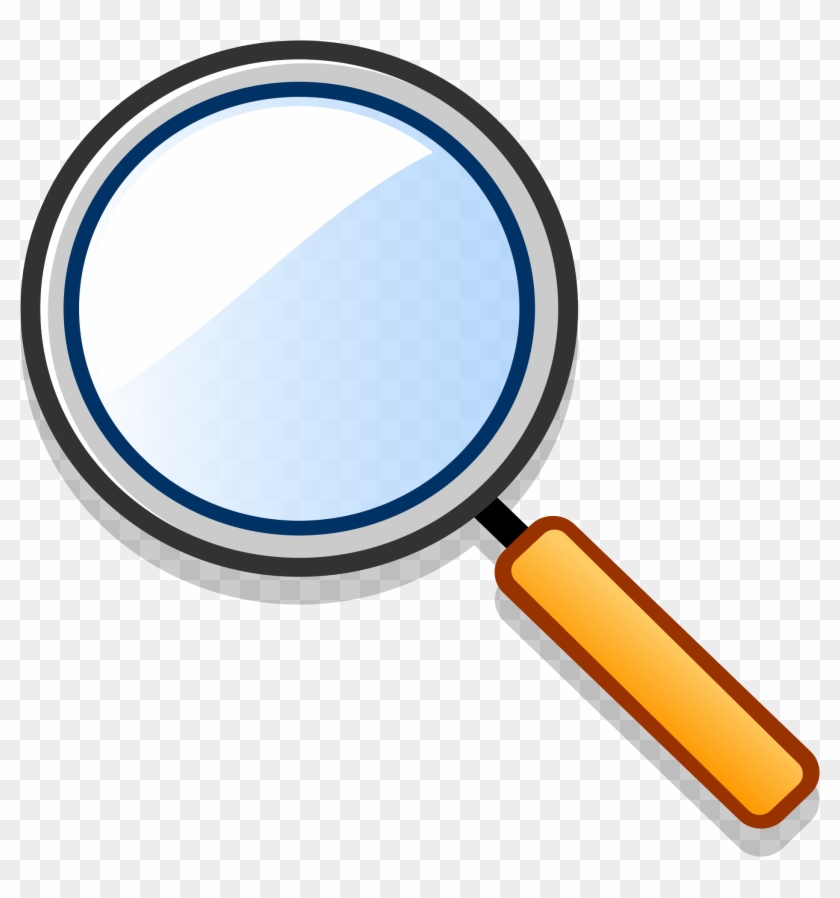 Magnifying Glass Cc0 - Magnifying Glass Png Clipart, Transparent Png