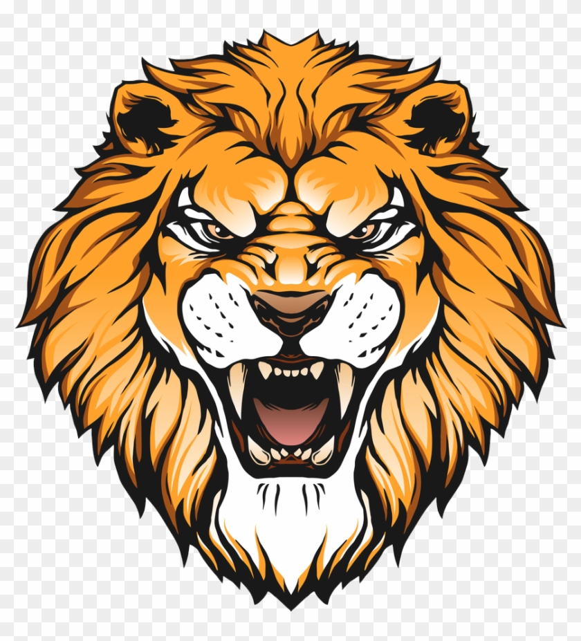 Free Free 221 Lion Face Logo Svg SVG PNG EPS DXF File