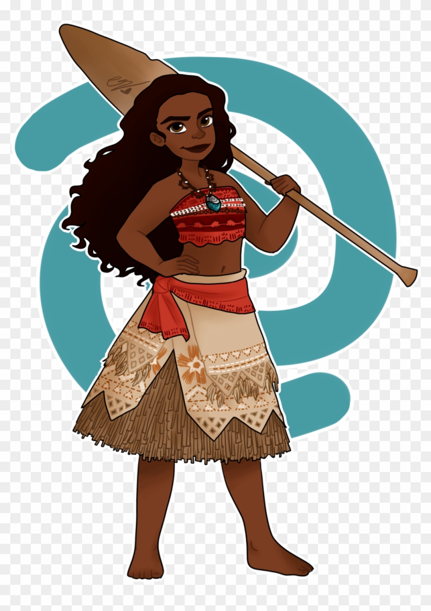 Moana Of Motunui By Simpaticasx2 - Moana, HD Png Download - 1024x1410 ...