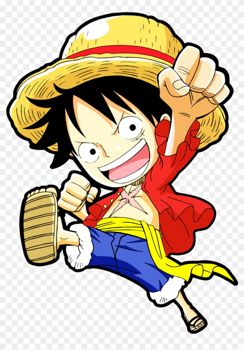Png One Piece Anime Transparent Background Luffy Chibi Png Download 768x1039 Pngfind